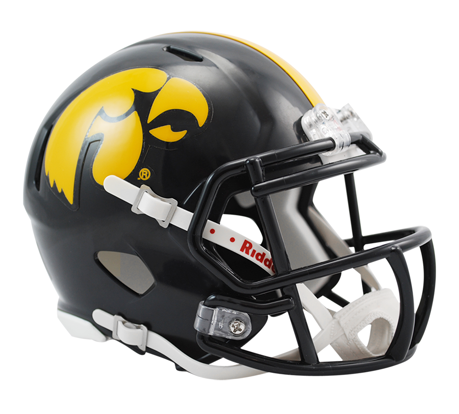 Iowa Hawkeyes NCAA Mini SPEED Helmet by Riddell