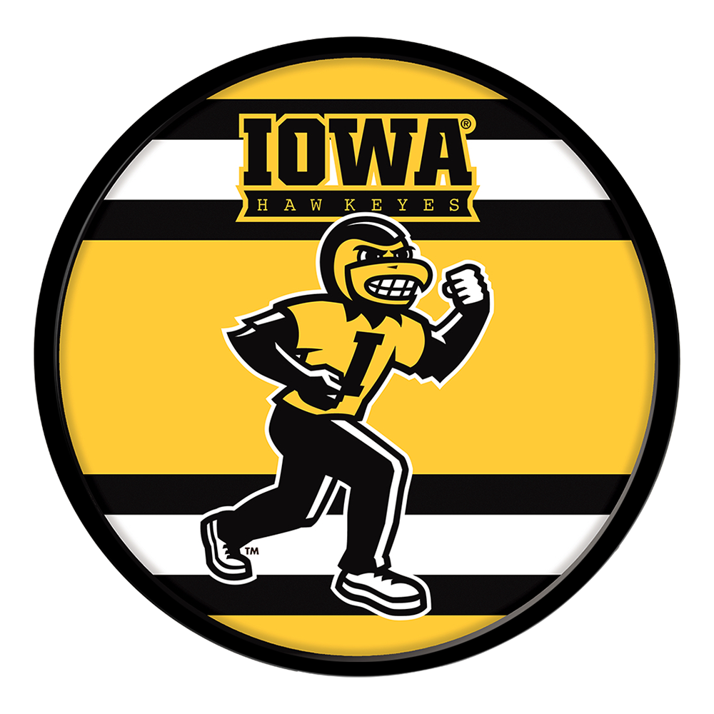 Iowa Hawkeyes Modern Disc Wall Sign