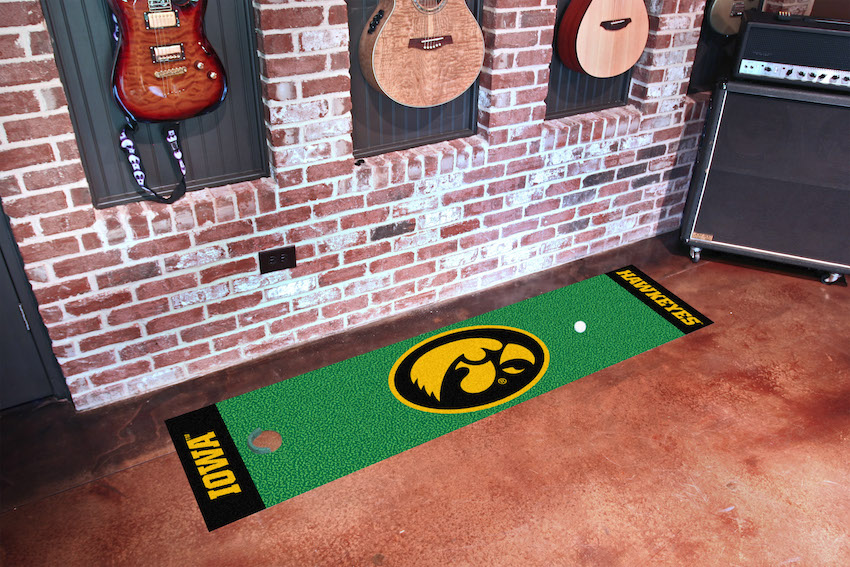 Iowa Hawkeyes Putting Green Mat 18 x 72