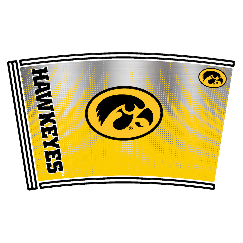 Iowa Hawkeyes 18 oz ROADIE Travel Tumbler