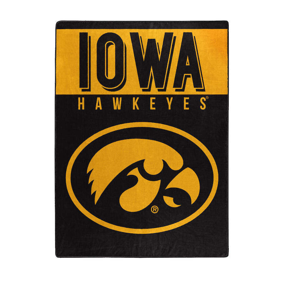 Iowa Hawkeyes Silk Touch Throw Blanket 60 x 80