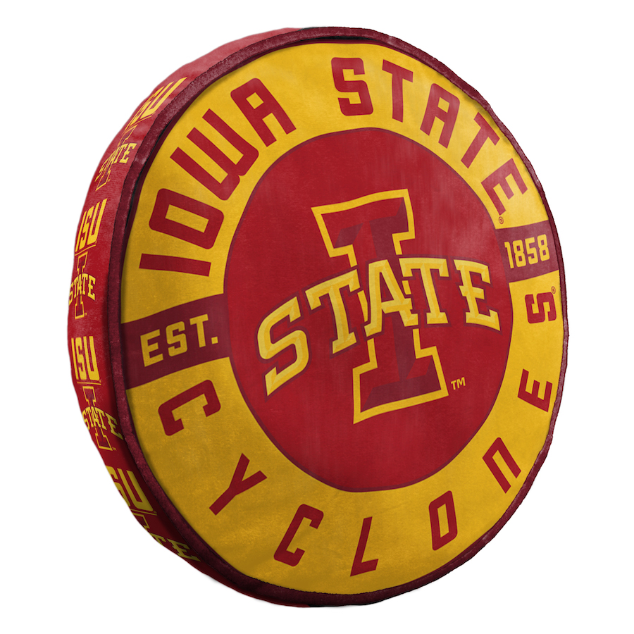 Iowa State Cyclones Travel Cloud Pillow - 15 inch