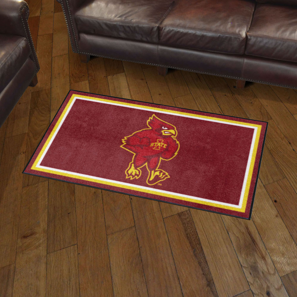 Iowa State Cyclones 3x5 Area Rug - Alt Logo