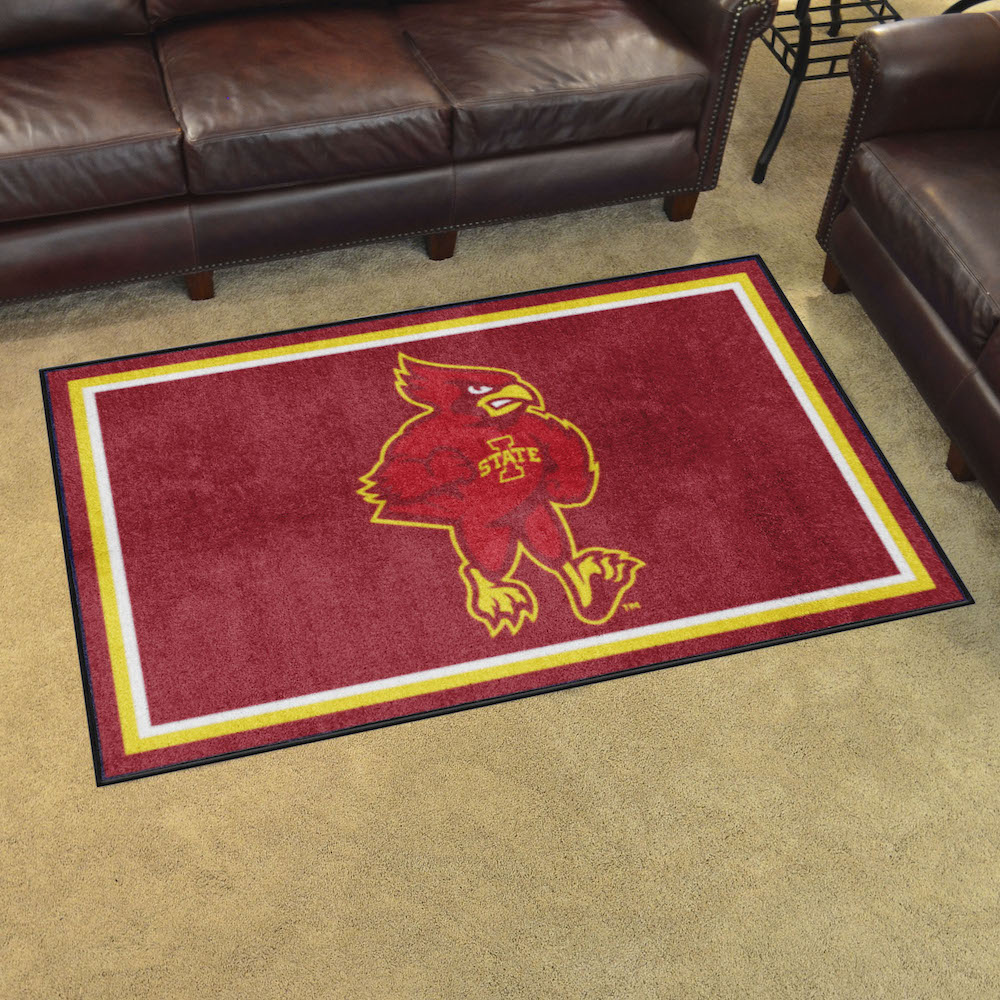 Iowa State Cyclones 4x6 Area Rug - Alt Logo