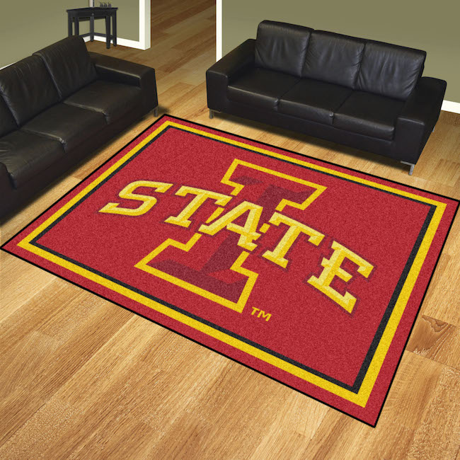 Iowa State Cyclones Ultra Plush 8x10 Area Rug