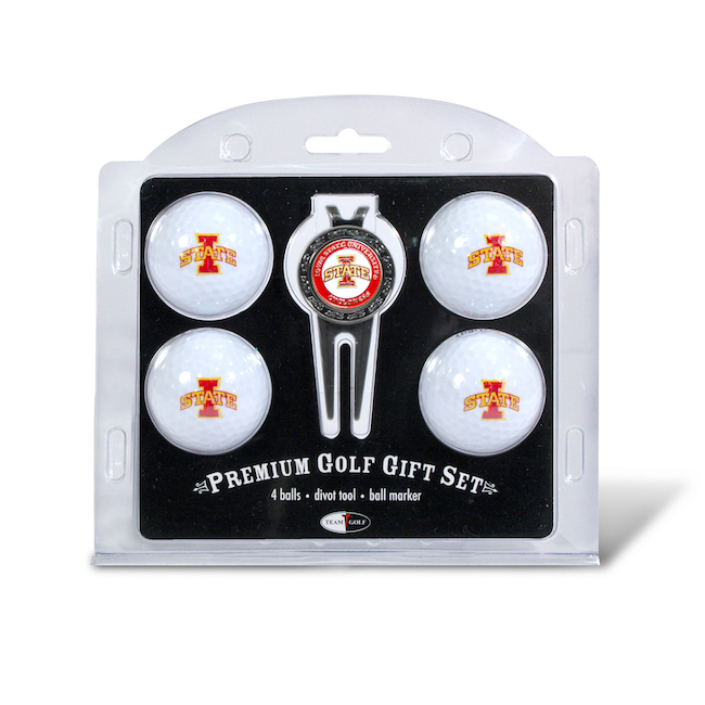 Iowa State Cyclones 4 Golf Ball and Divot Tool Set