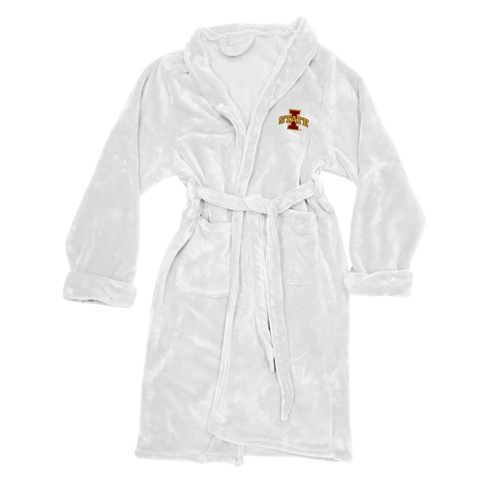 Iowa State Cyclones Mens Silk Touch Bath Robe (L/XL)