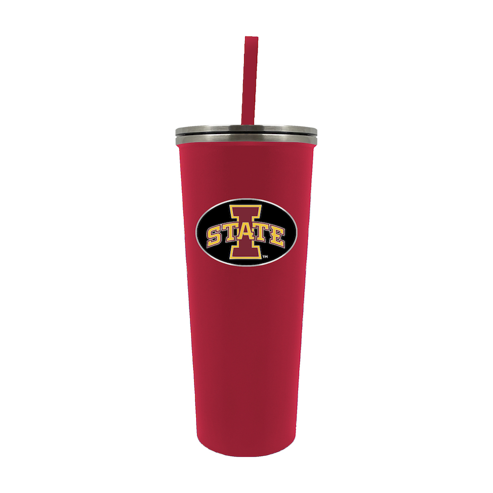 Iowa State Cyclones 24 oz Team Color Skinny Tumbler