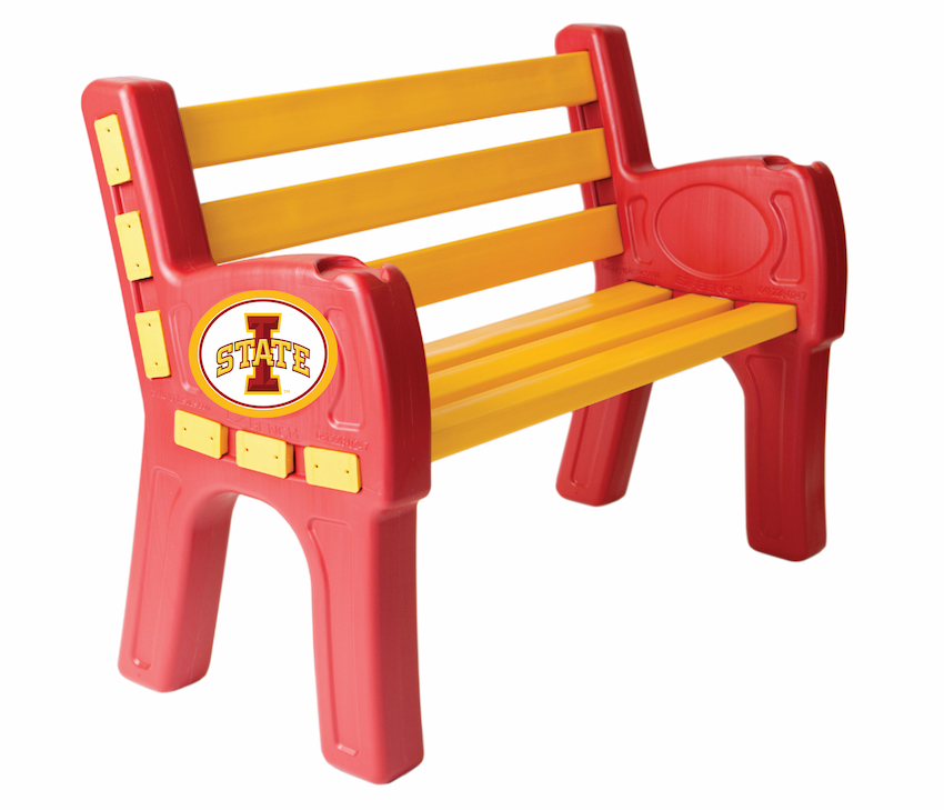 Iowa State Cyclones Park Bench