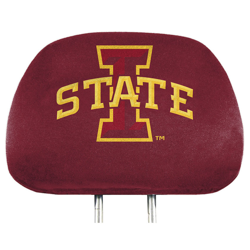 Iowa State Cyclones Printed Head Rest Covers