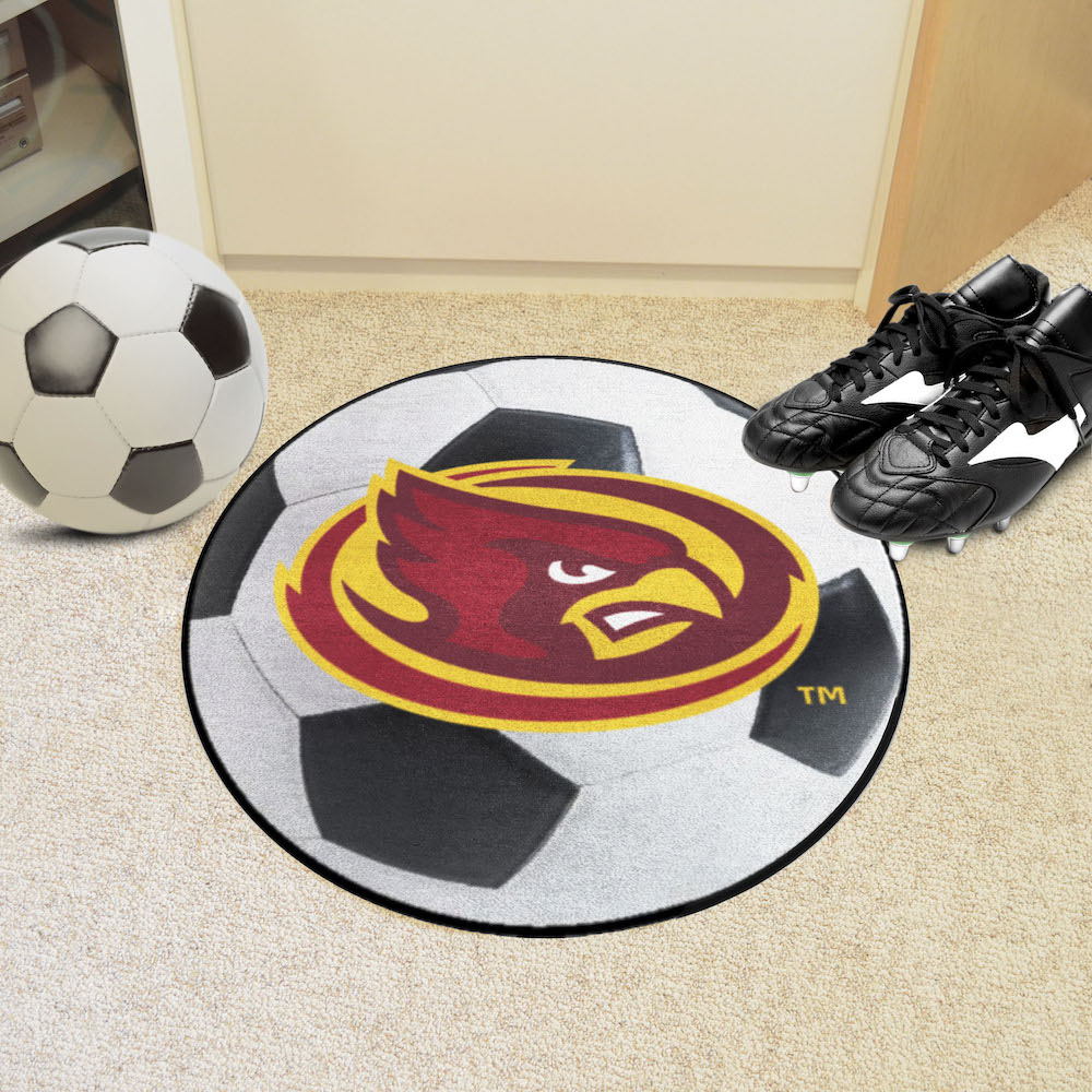 Iowa State Cyclones SOCCER BALL Mat - Alt Logo