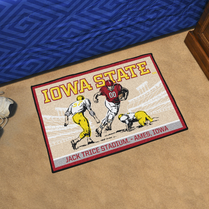 Iowa State Cyclones 20 x 30 TICKET Starter Floor Mat