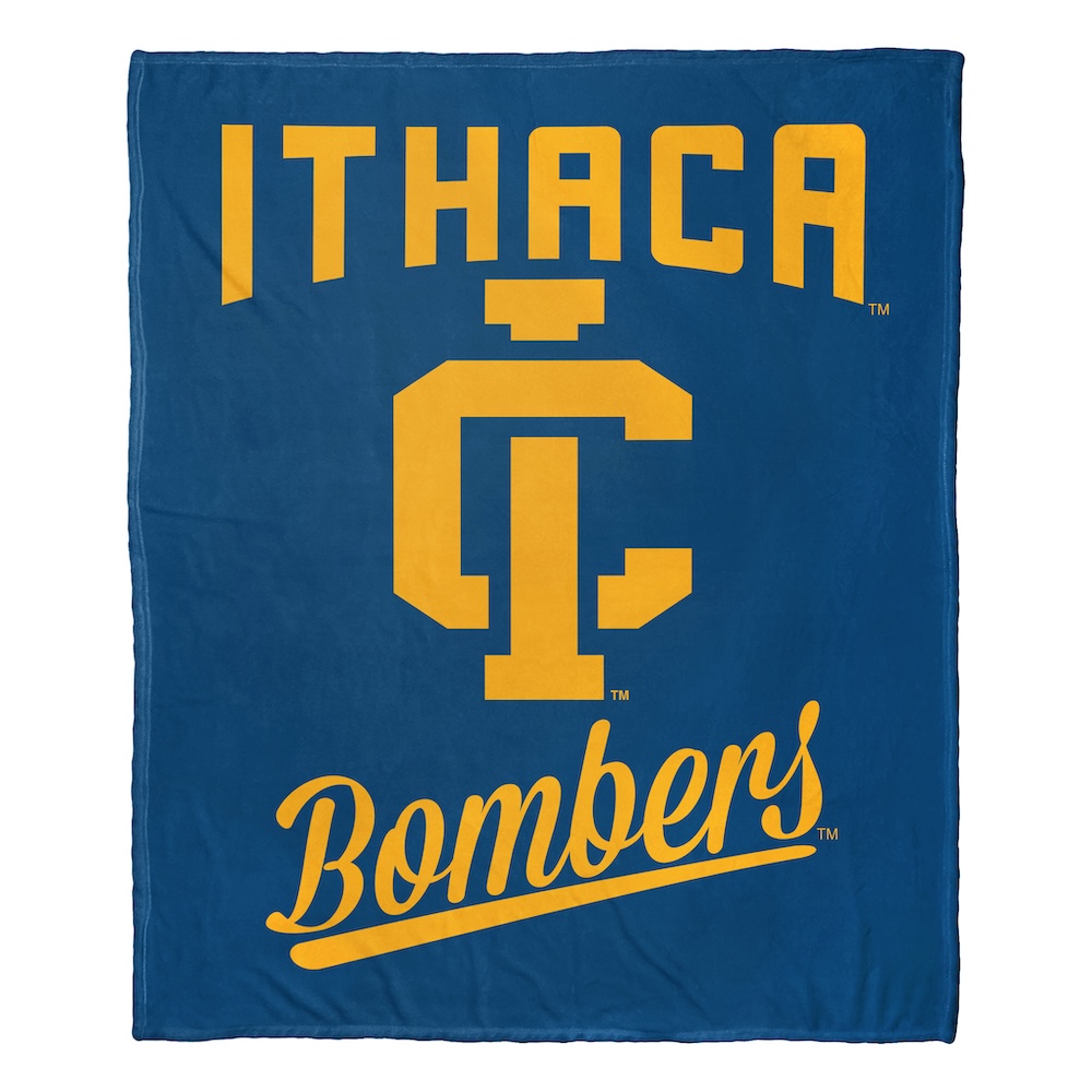 Ithaca Bombers ALUMNI Silk Touch Throw Blanket 50 x 60 inch