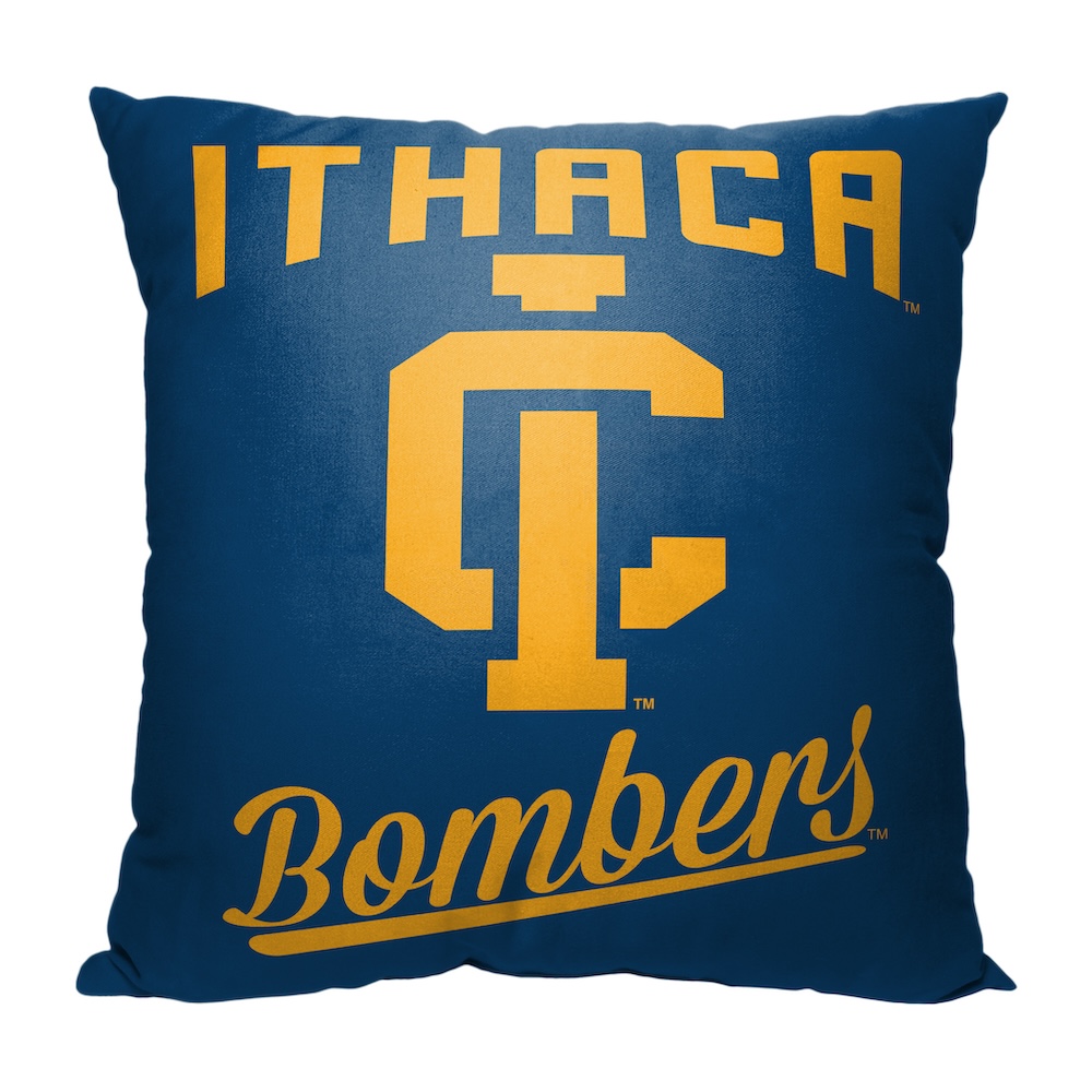 Ithaca Bombers ALUMNI Decorative Throw Pillow 18 x 18 inch