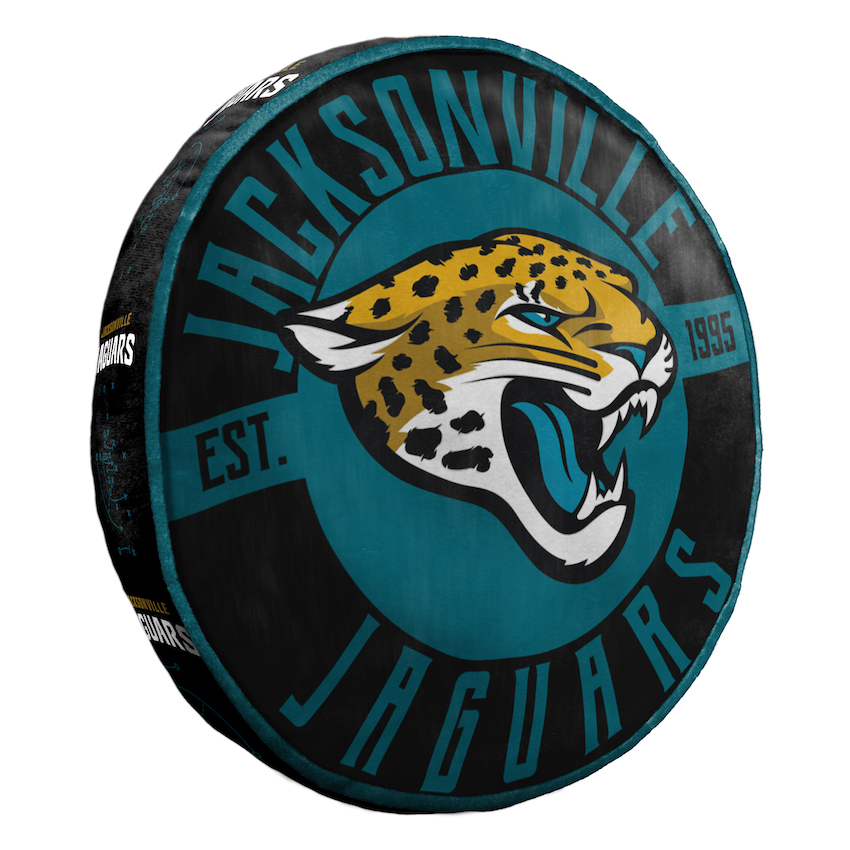 Jacksonville Jaguars Travel Cloud Pillow - 15 inch