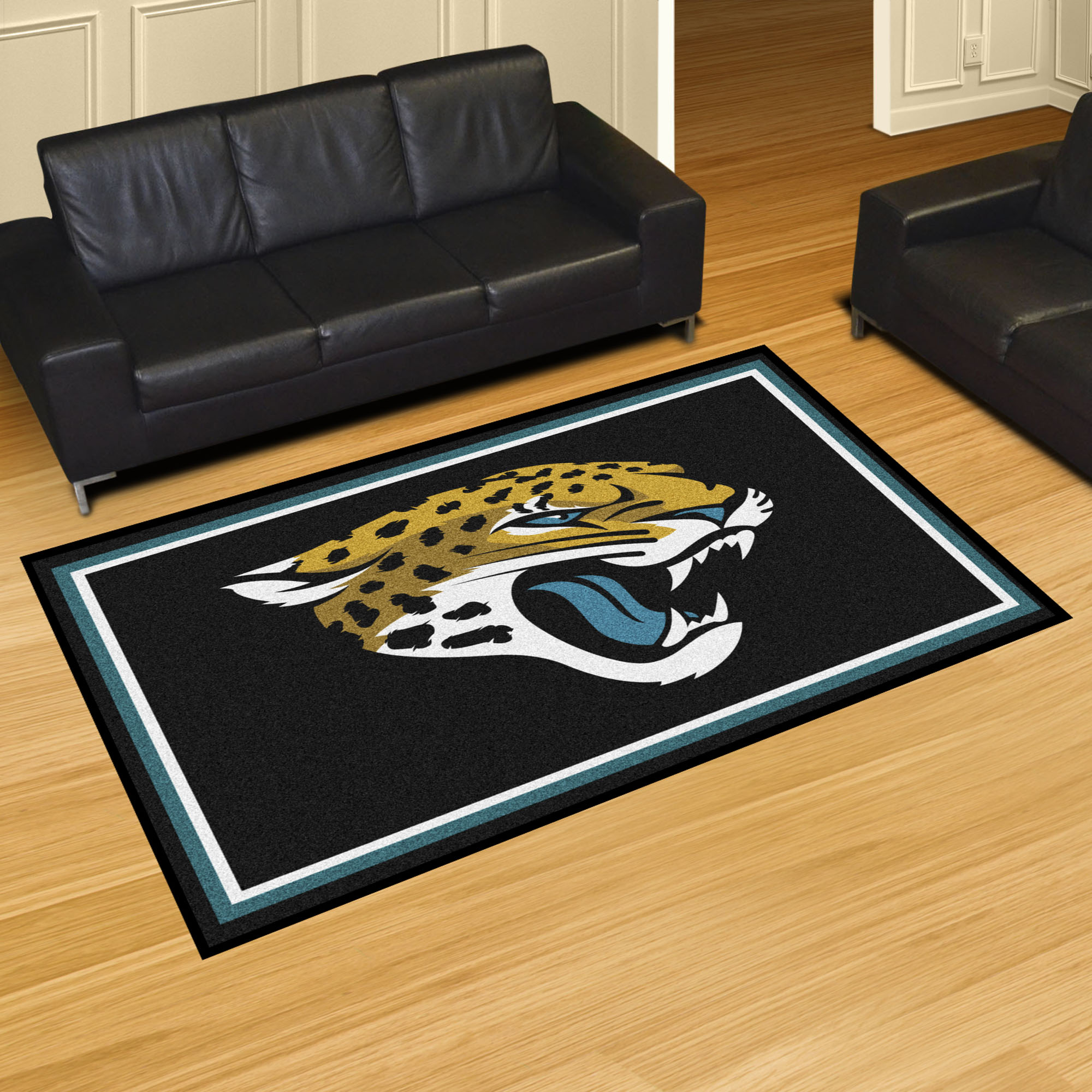 Jacksonville Jaguars 5x8 Area Rug