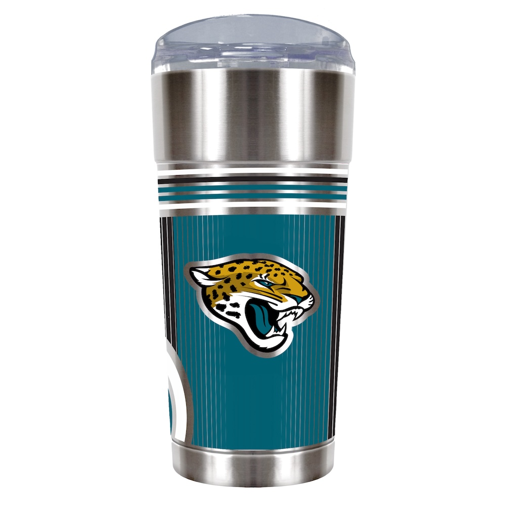 Jacksonville Jaguars COOL VIBES 24 oz Eagle Travel Tumbler