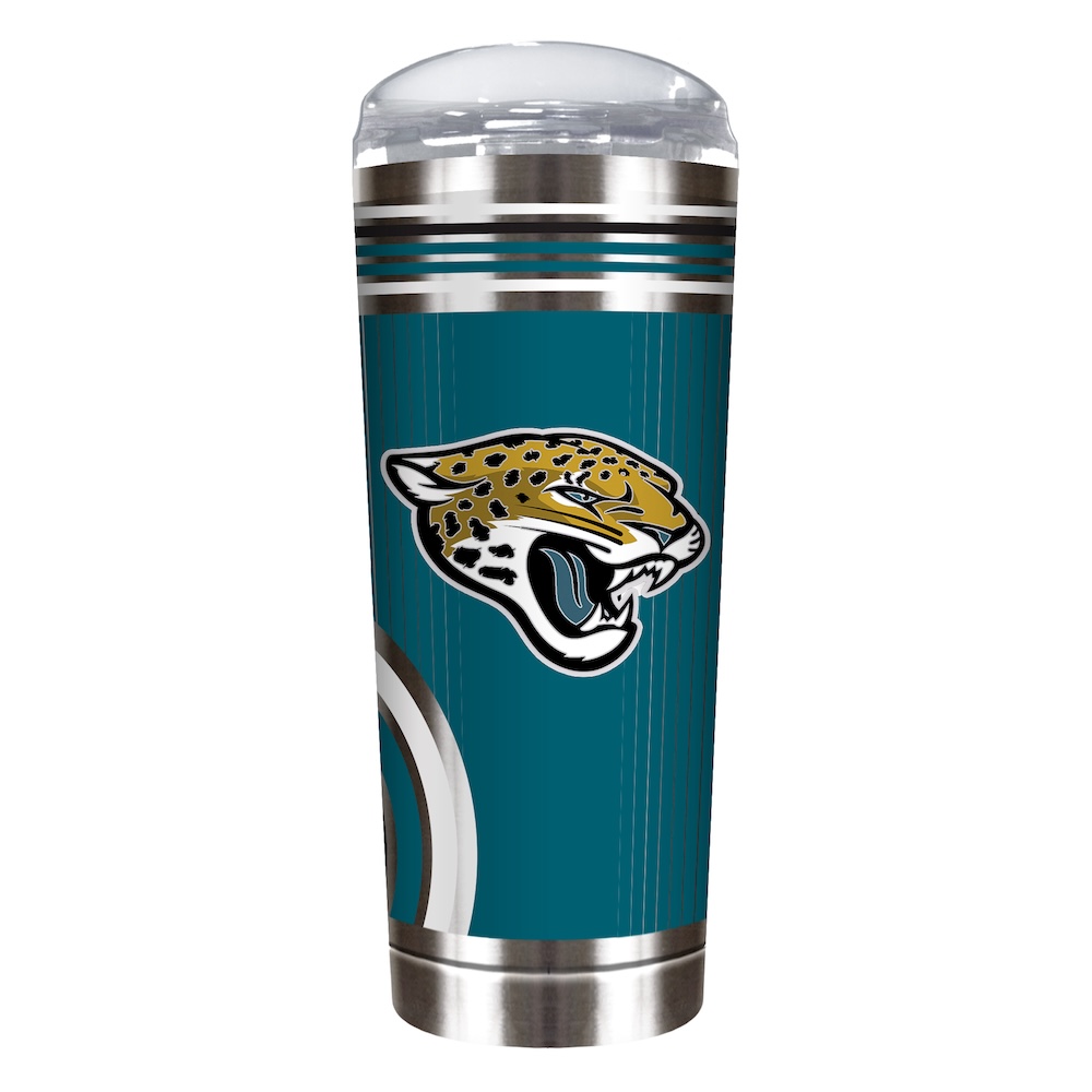 Jacksonville Jaguars COOL VIBES 18 oz Roadie Travel Tumbler