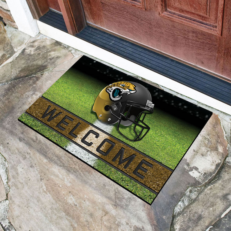 Jacksonville Jaguars Recycled Crumb Rubber Door Mat