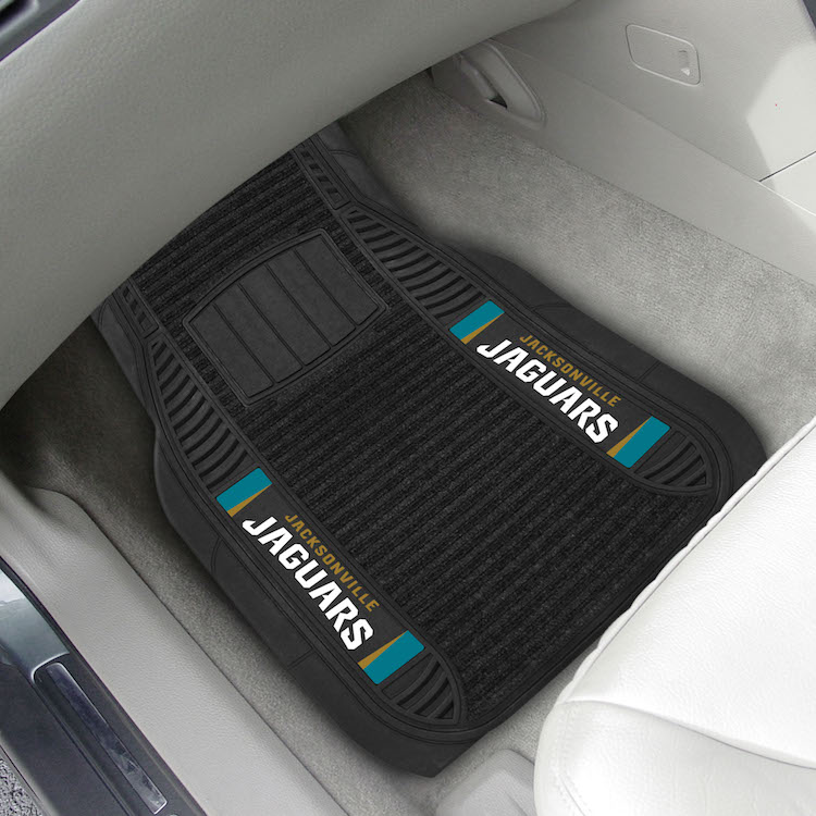 Jacksonville Jaguars Deluxe 20 x 27 Car Floor Mats