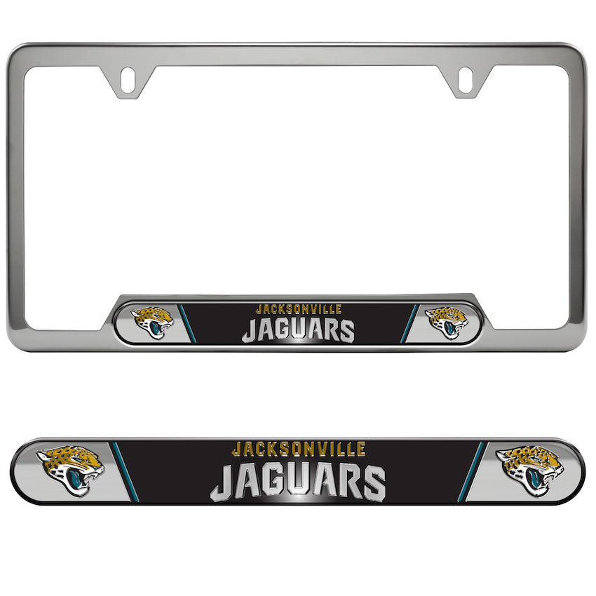 Jacksonville Jaguars Embossed License Plate Frame