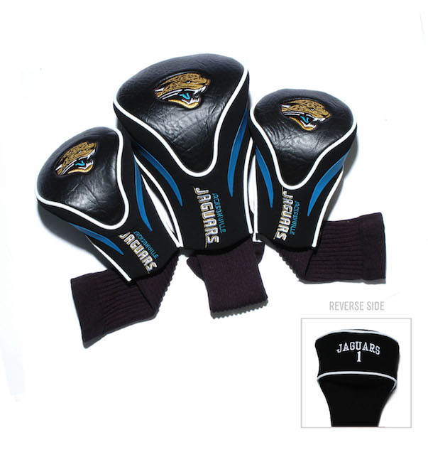 Jacksonville Jaguars 3 Pack Contour Headcovers