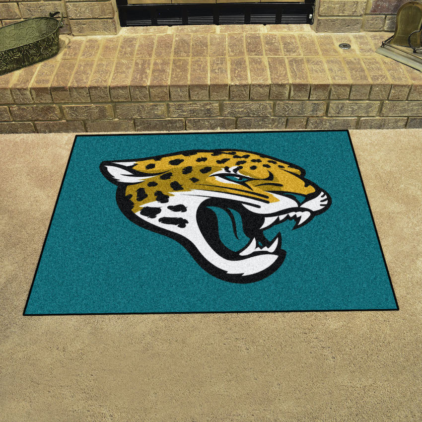 Jacksonville Jaguars 34 x 45 ALL STAR Floor Mat - Logo