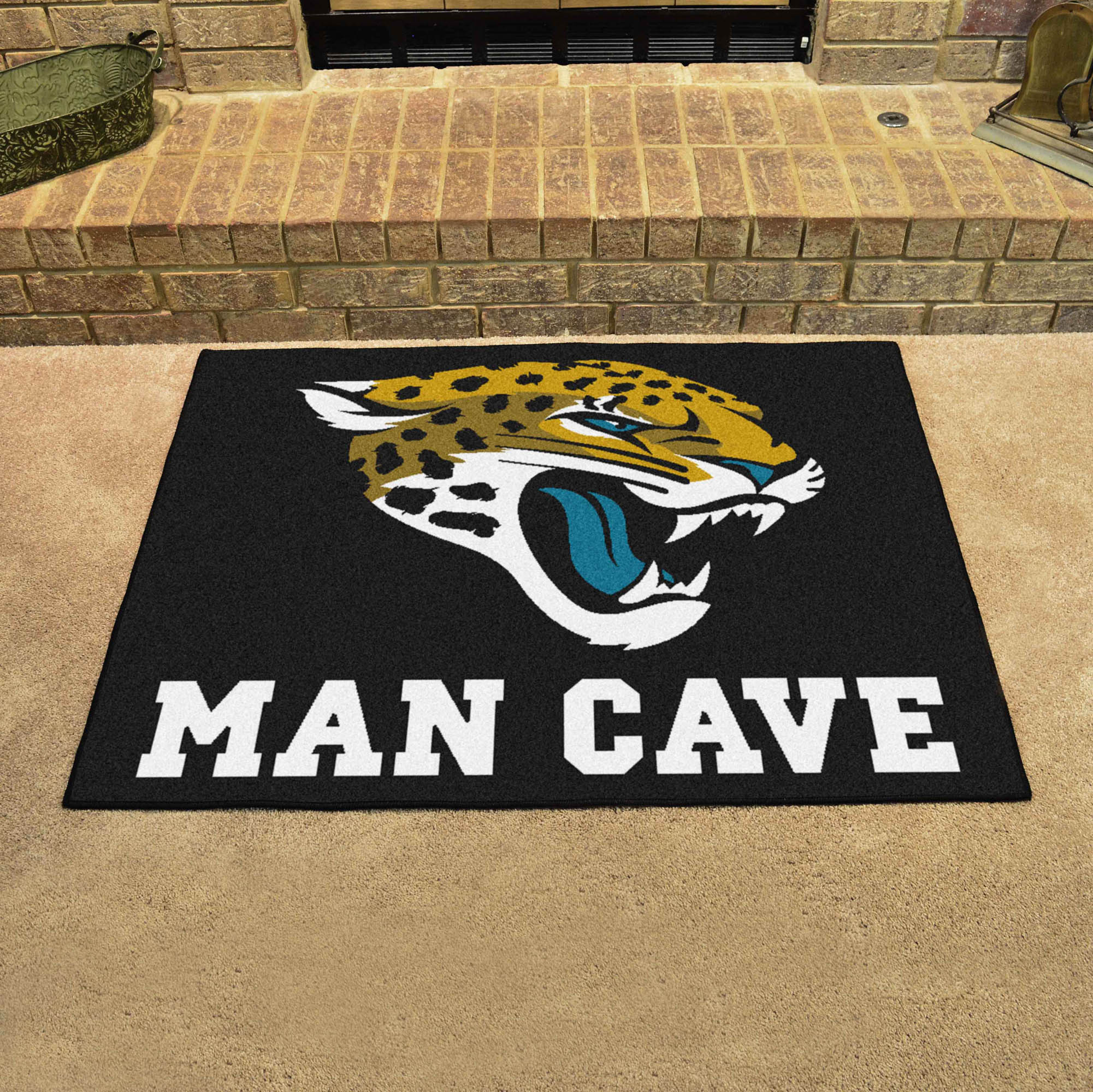 Jacksonville Jaguars ALL STAR 34 x 45 MAN CAVE Floor Mat