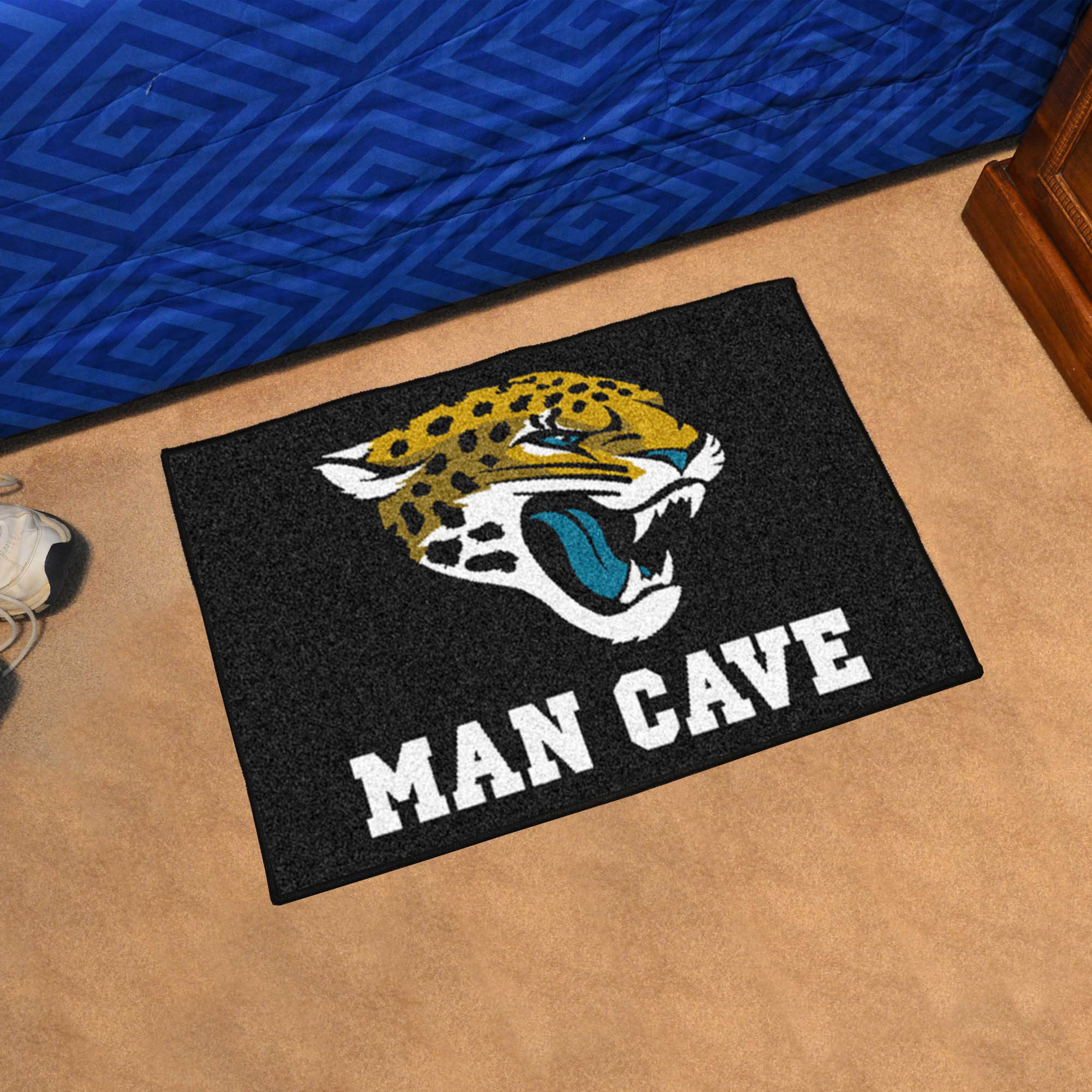 Jacksonville Jaguars MAN CAVE 20 x 30 STARTER Floor Mat