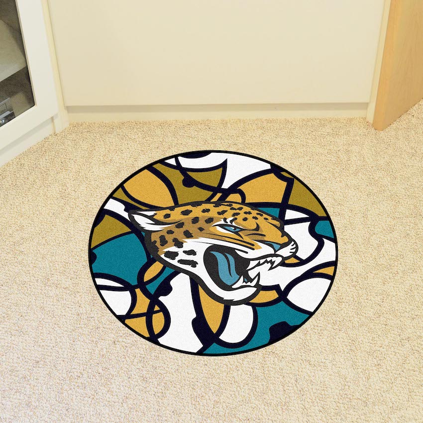 Jacksonville Jaguars Quick Snap Roundel Mat