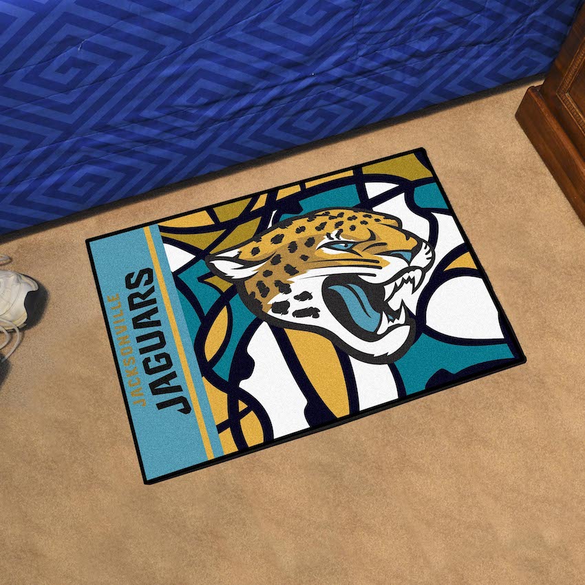 Jacksonville Jaguars 20 x 30 Quick Snap Starter Floor Mat