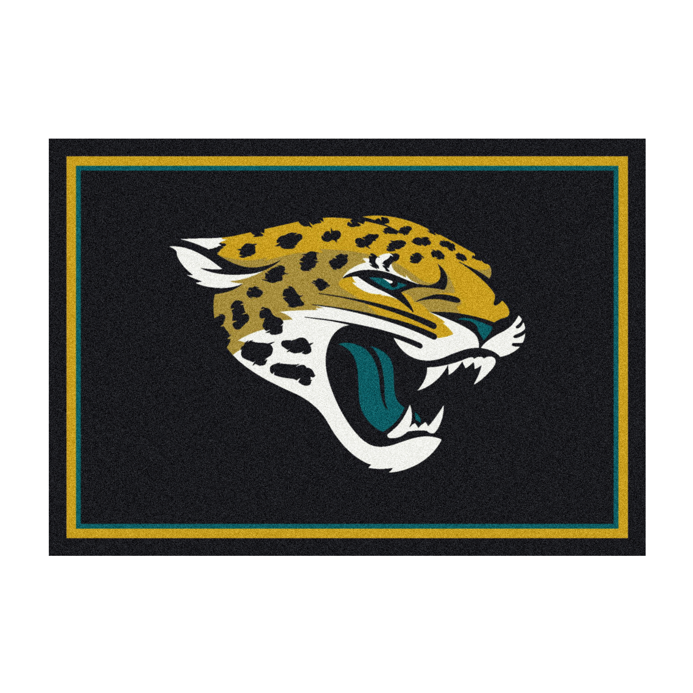 Jacksonville Jaguars 8 X 11 SPIRIT Rug