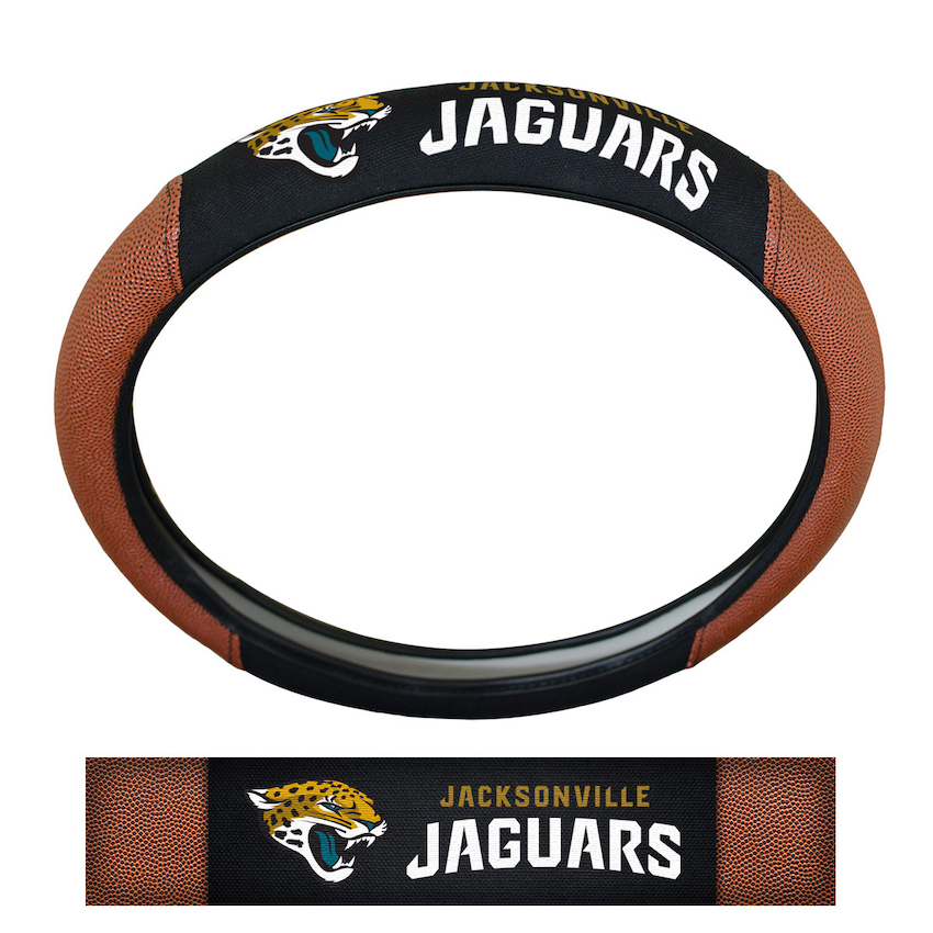 Jacksonville Jaguars Sport Grip Steering Wheel Cover