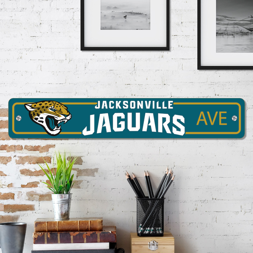 Jacksonville Jaguars Street Sign