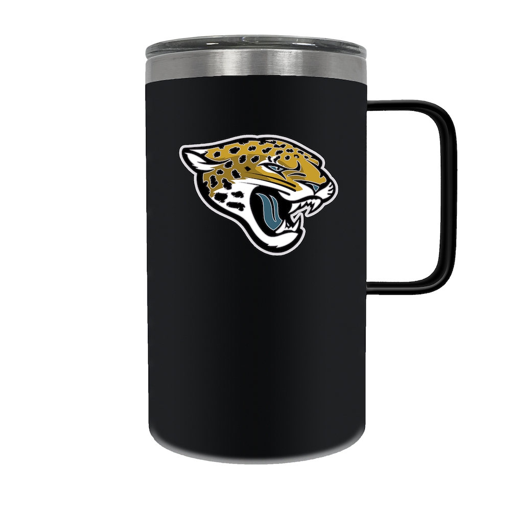 Jacksonville Jaguars 18 oz HUSTLE Travel Mug - Team Color