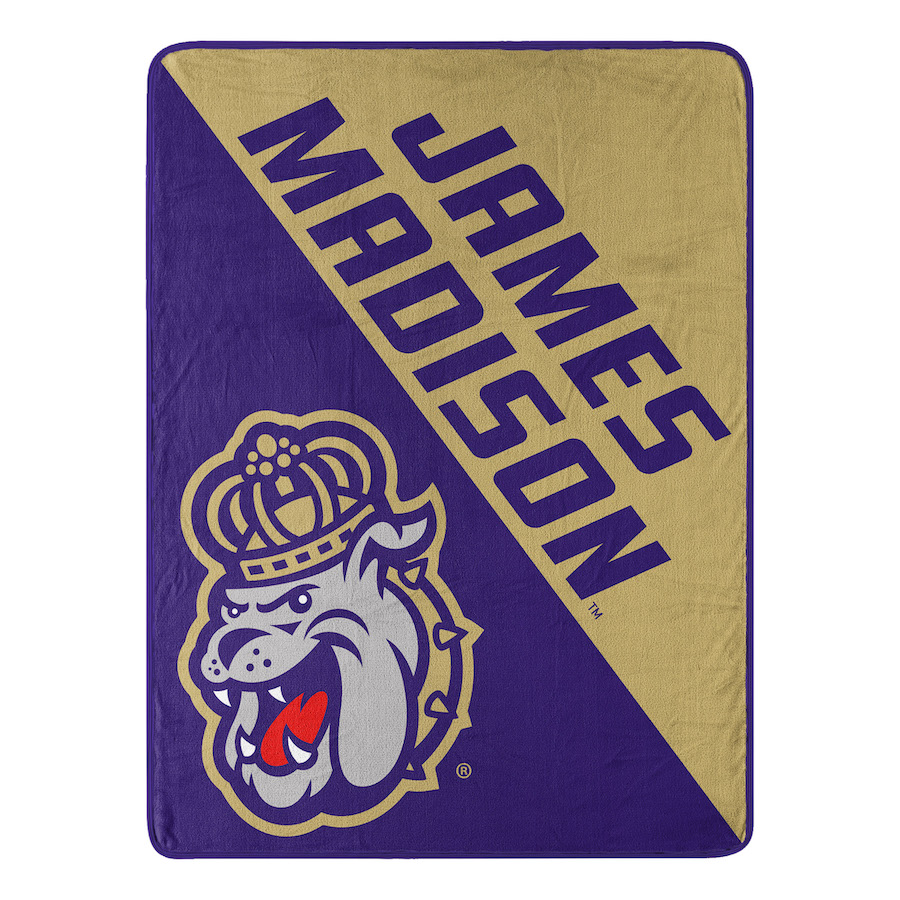 James Madison Dukes Micro Raschel 50 x 60 Team Blanket