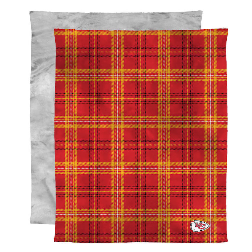 Kansas City Chiefs 2 Ply MINK Throw Blanket