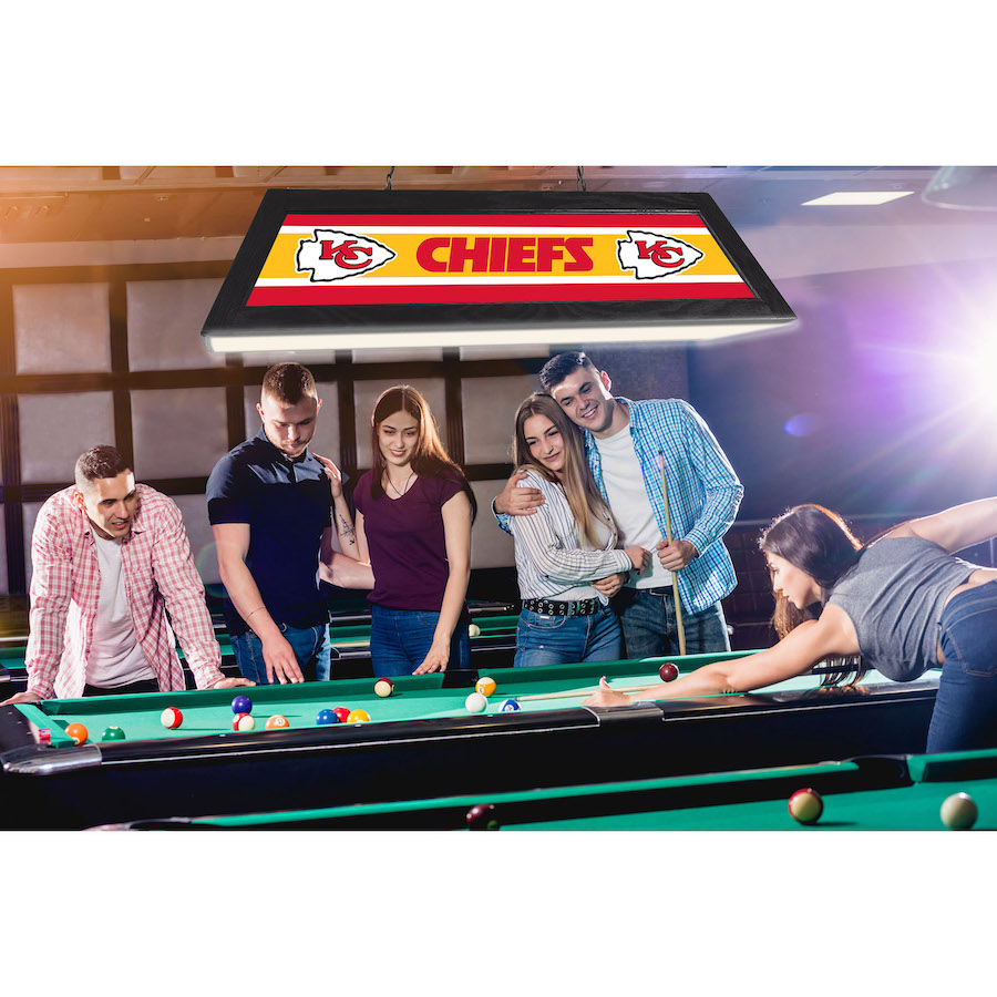 Kansas City Chiefs Pool Table Light