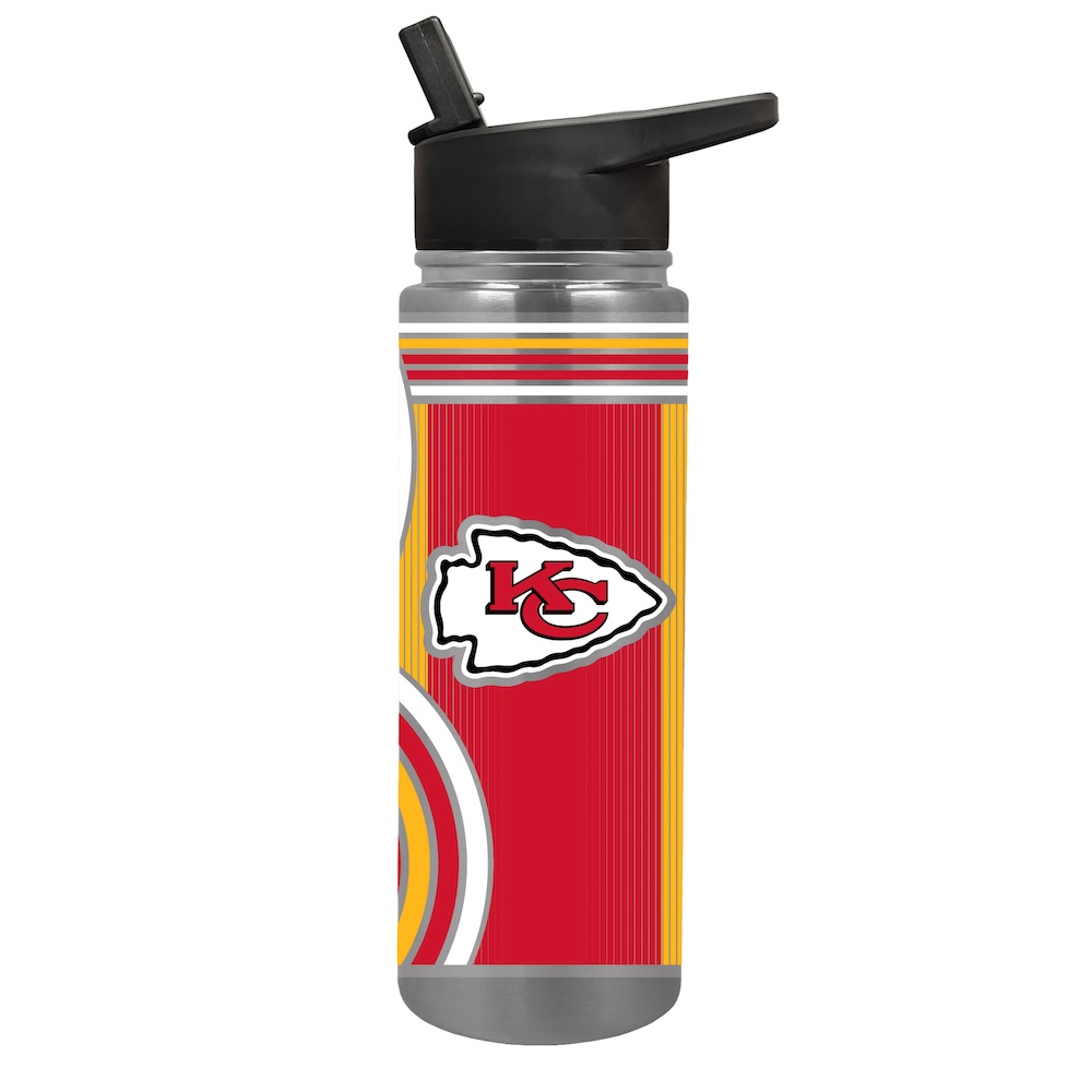 Kansas City Chiefs COOL VIBES 24 oz Thirst Hydration Water Bottle