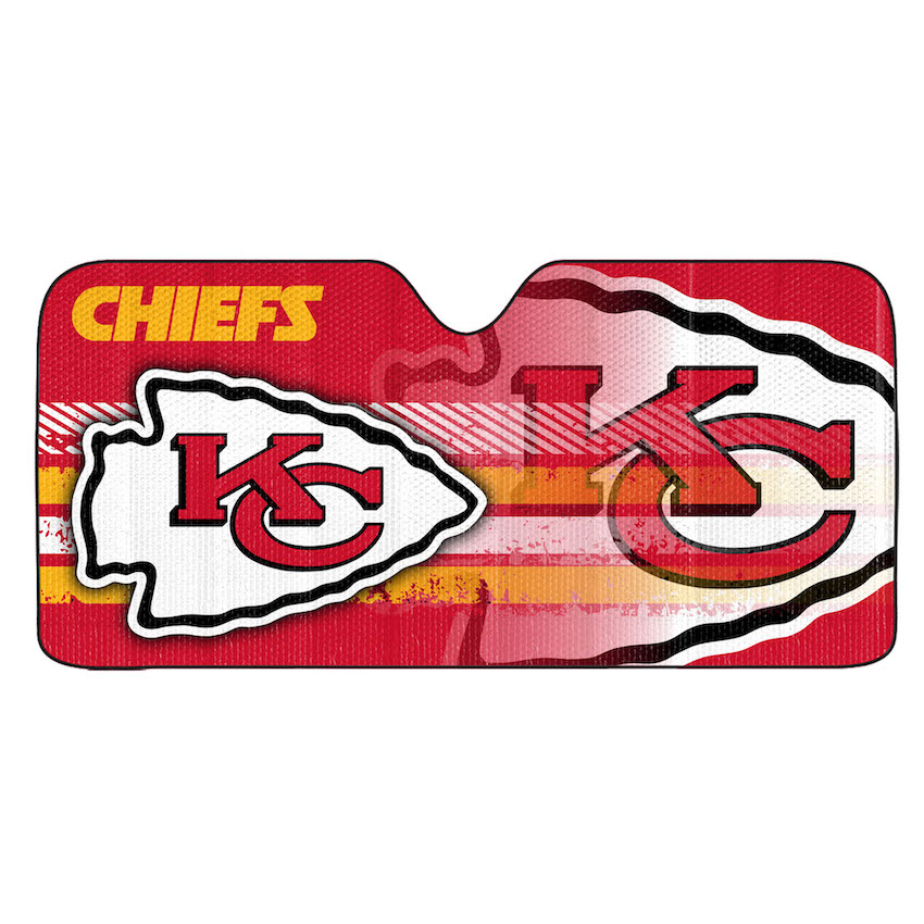 Kansas City Chiefs AutoShade Folding Windshield Cover