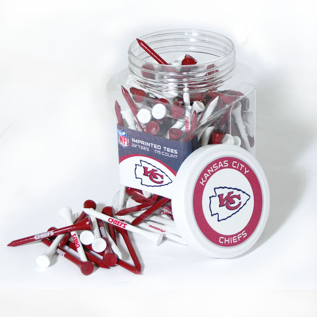 Kansas City Chiefs 175 imprinted Tee Jar