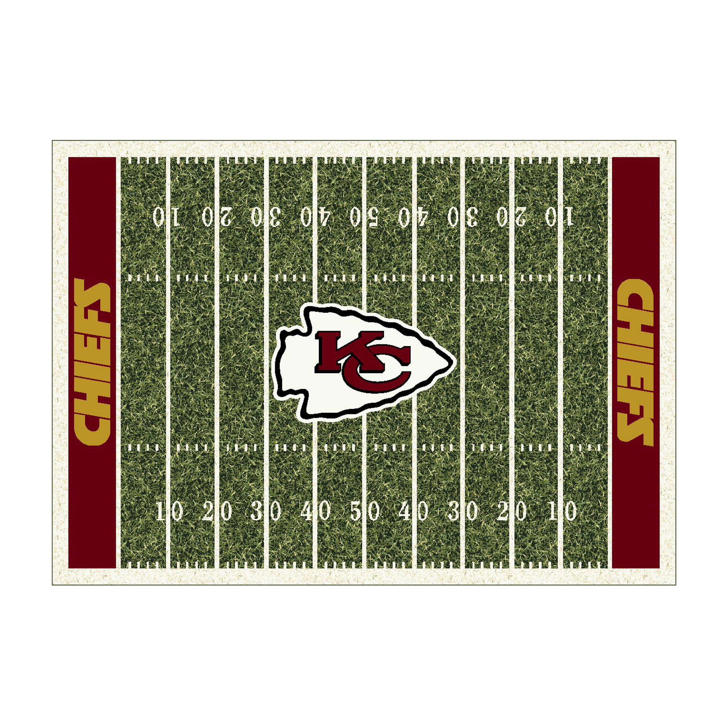 Kansas City Chiefs 6 X 8 HOMEFIELD Rug