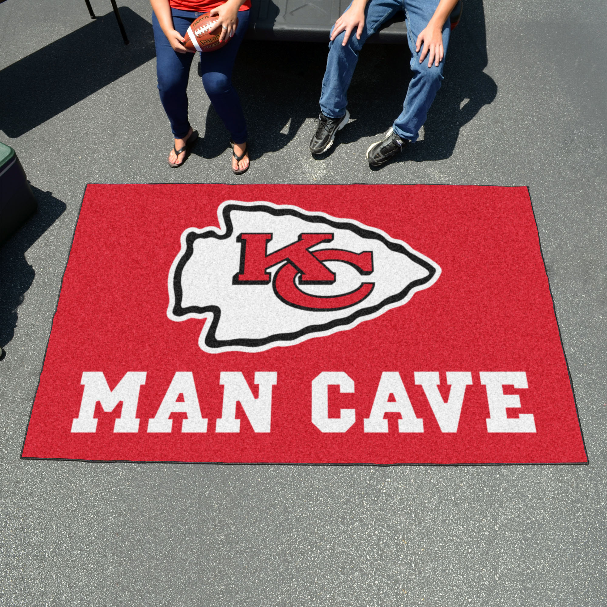 Kansas City Chiefs UTILI-MAT 60 x 96 MAN CAVE Rug