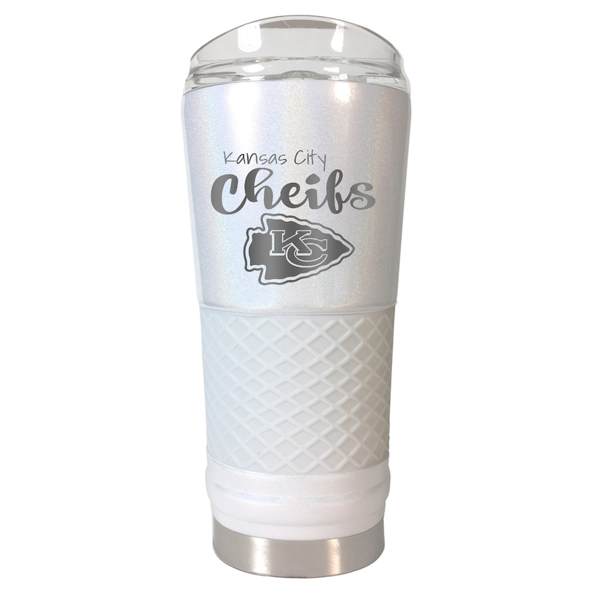 Kansas City Chiefs 24 oz OPAL Draft Travel Tumbler