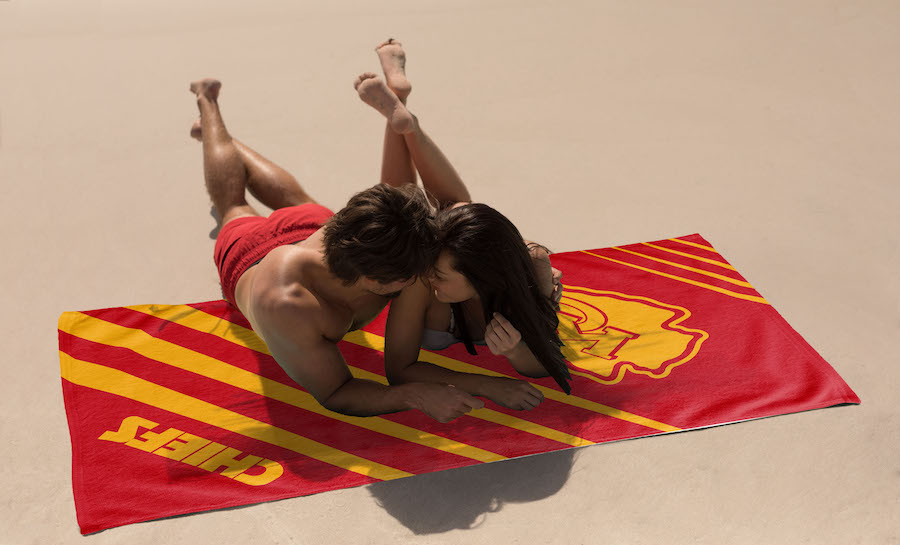 Kansas City Chiefs Oversized Beach Towel and Mat