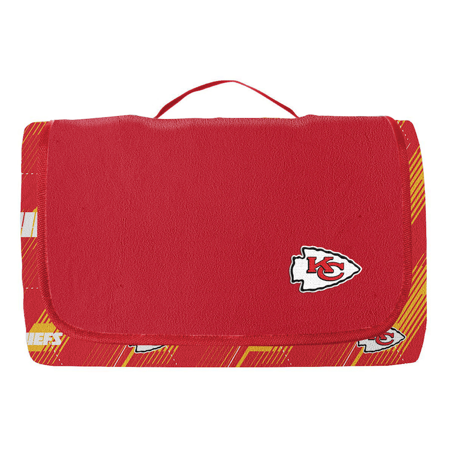 Kansas City Chiefs Outdoor Fleece PicNic Blanket 60 x 72