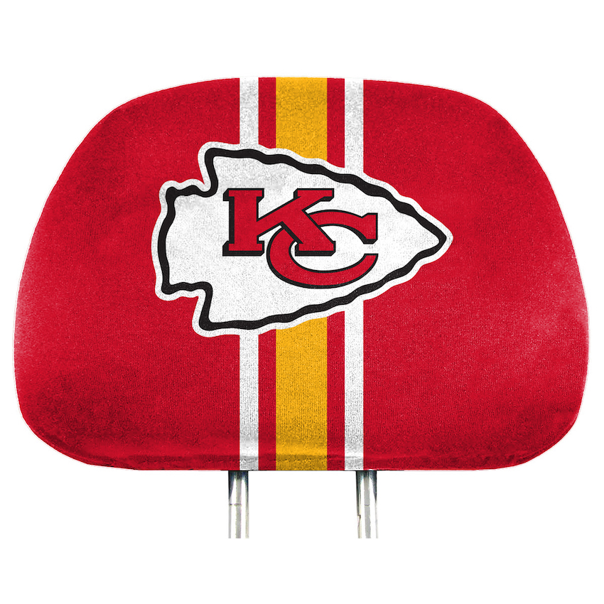 Kansas City Chiefs Printed Head Rest Covers