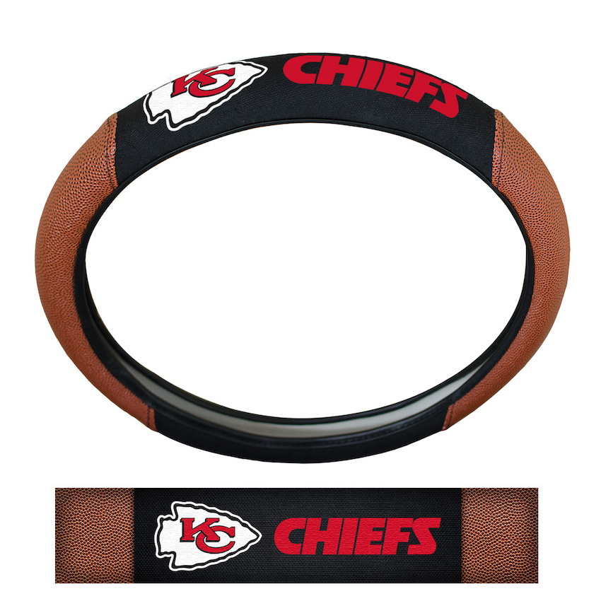 Kansas City Chiefs Sport Grip Steering Wheel Cover