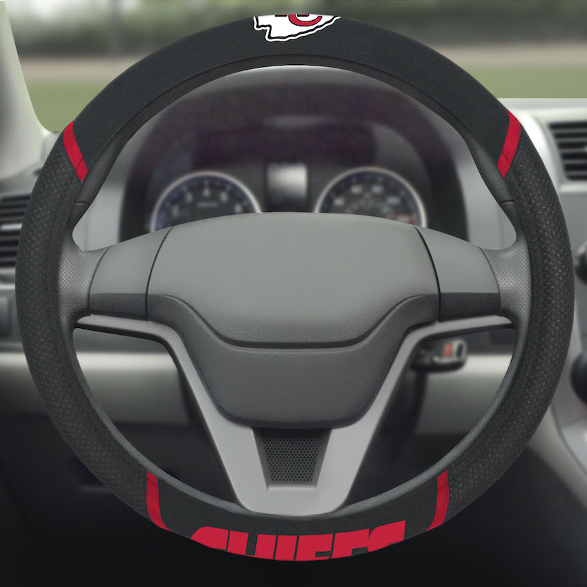 Kansas City Chiefs Steering Wheel Cover