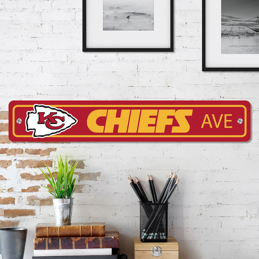 Kansas City Chiefs Street Sign